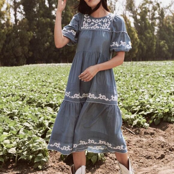 The Great Heirloom Midi Dress - Picture 1 of 6